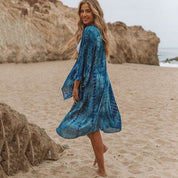 Kimono para cubrirse en la playa
