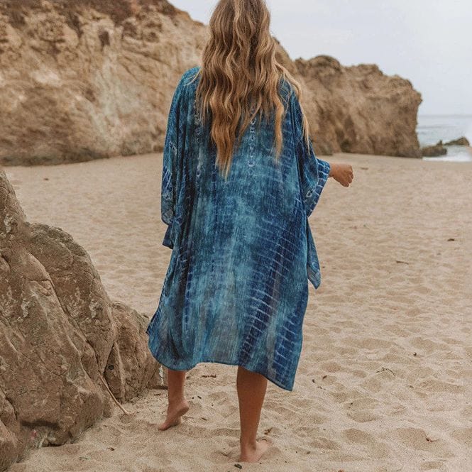 Kimono para cubrirse en la playa