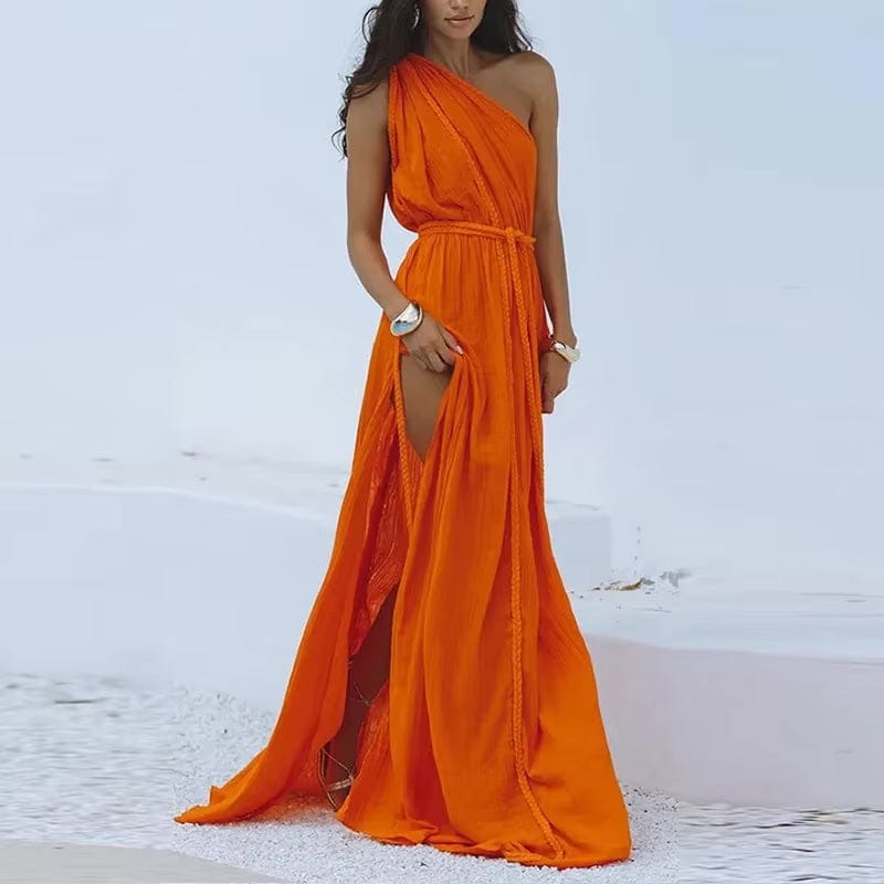 Vestido largo bohemio para playa