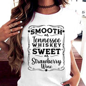 Camiseta gráfica de whisky de Tennessee