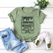 Camiseta gráfica de whisky de Tennessee