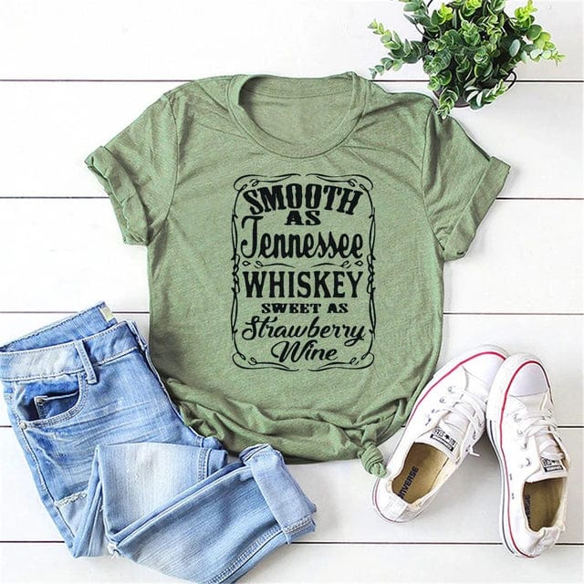 Camiseta gráfica de whisky de Tennessee