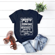 Camiseta gráfica de whisky de Tennessee