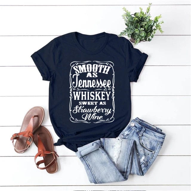 Camiseta gráfica de whisky de Tennessee