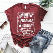 Camiseta gráfica de whisky de Tennessee
